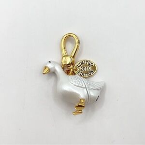 Juicy Couture white goose charm